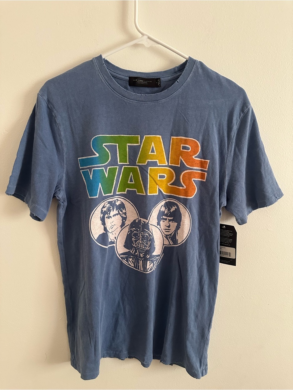 Junk food clothing Star Wars Graphic Tee - Blue Vintage Style